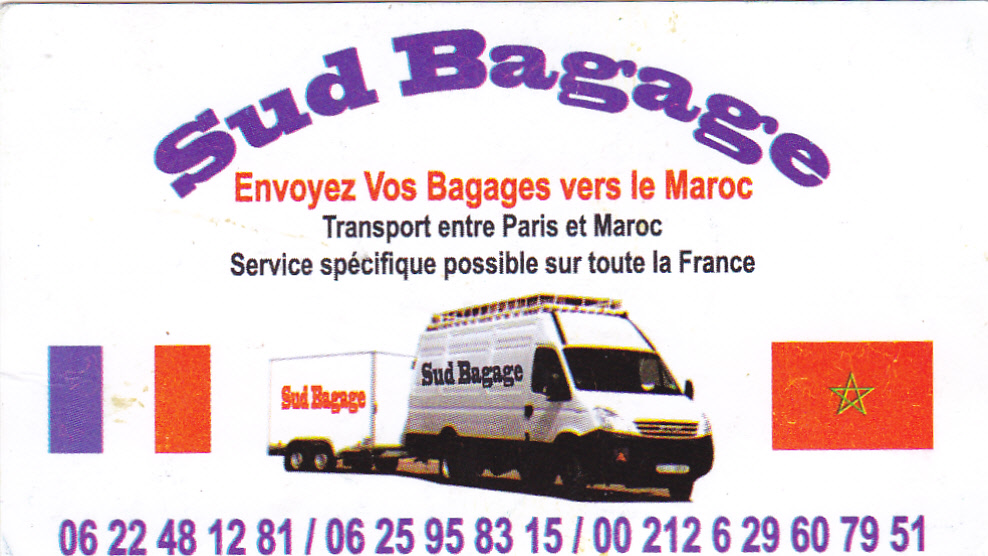 bagages vers maroc ile de france France